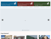 Tablet Screenshot of excellens.pt